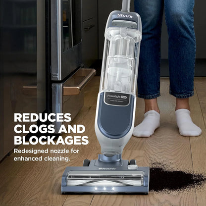 Shark Freestyle Max Cordless Upright Vacuum, Nordic Blue, SV2002