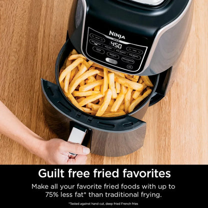 Ninja Air Fryer Max XL, 5.5 Qt, 7-in-1, Grey, AF161