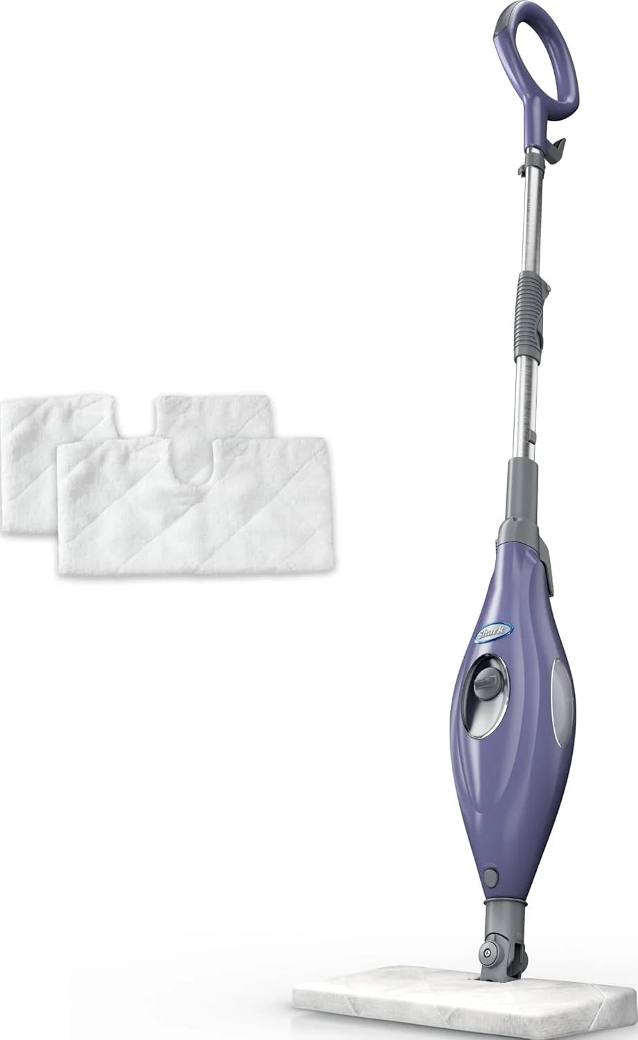 Shark Steam Pocket Mop with 2 Washable Double-sided Pads, Purple, S3501