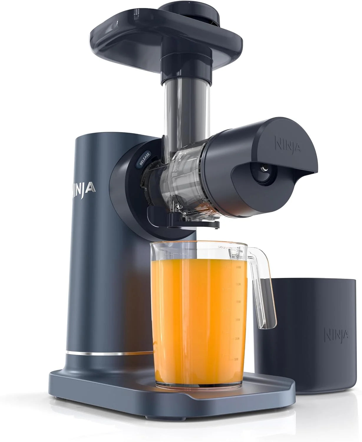 Ninja NeverClog Cold Press Juicer, 24oz Jug, 36oz Pulp, Navy, JC151NV