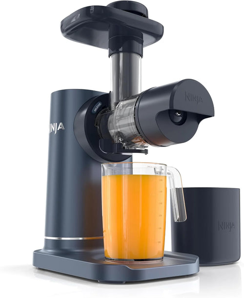 Ninja NeverClog Cold Press Juicer, 24oz Jug, 36oz Pulp, Navy, JC151NV