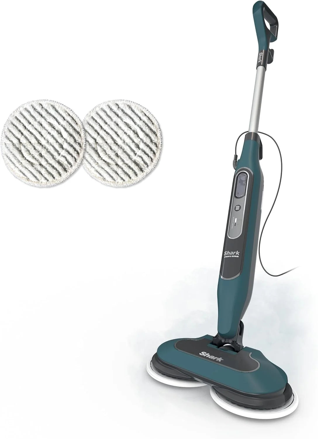 Shark Steam & Scrub Hard Floor Steam Mop, Teal, S8002BRN