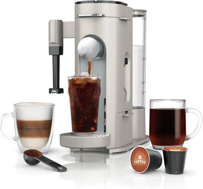 Ninja Pod and Grounds Coffee Maker, K-Cup Compatible, Stone, PB051ST