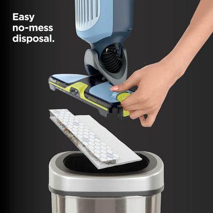 Shark VACMOP Reveal Cordless Vacuum & Spray Mop, Blue, VM401BL