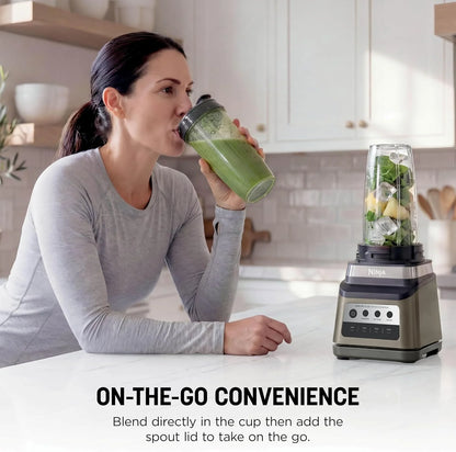 Ninja Professional Plus DUO Blender, 1400WP, Auto-iQ, 72oz, BN751SDBRN