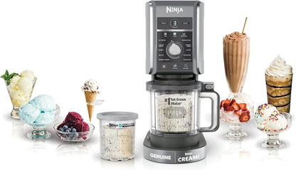 Ninja CREAMi XL Deluxe 11-in-1 Ice Cream & Frozen Treat Maker, NC501