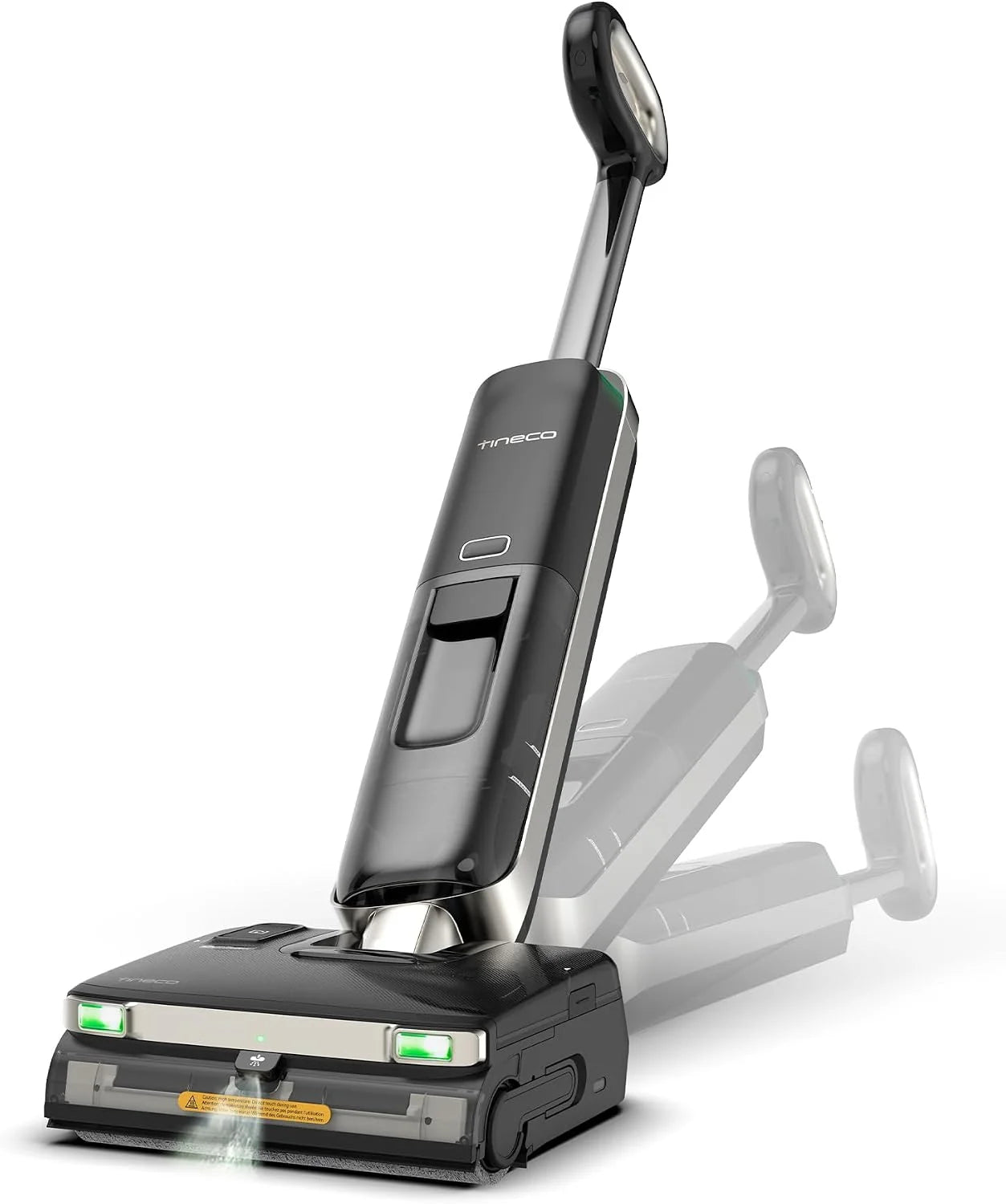 Tineco Floor ONE S9 Master Wet Dry Vacuum Cleaner, StreakFree Scraper, ThermoBlast Tech, Hot Water Mopping, 3.9inch Ultra-Slim Body, 23kPa Suction, Flashdry Self-Cleaning System