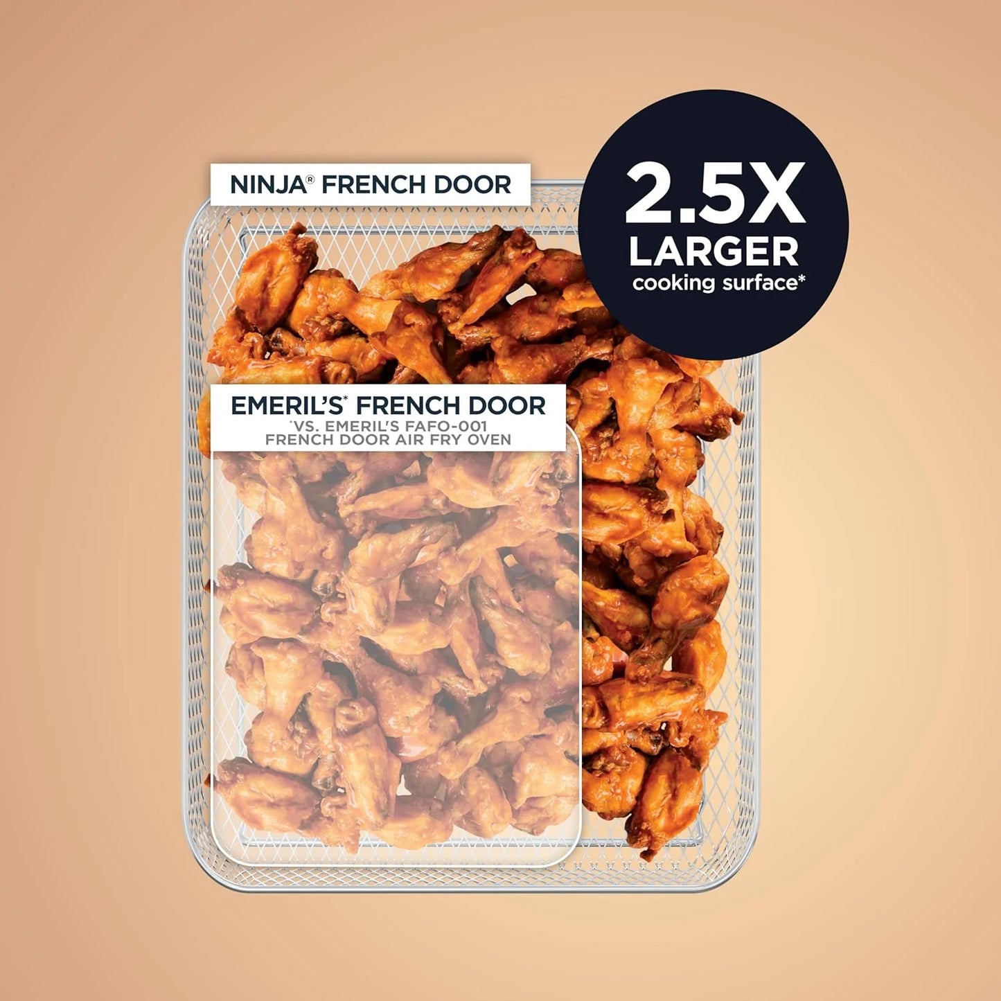Ninja French Door Premier Air Fry Oven, 10-in-1, 20.3 Qt, Stainless, FO101
