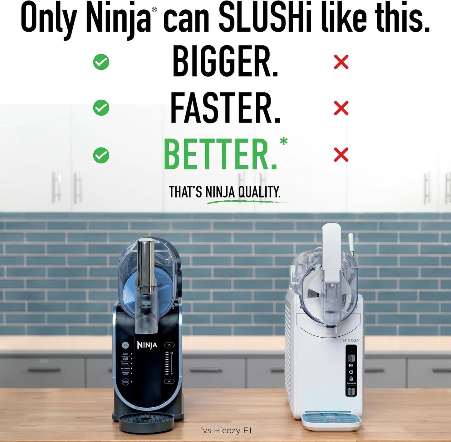 Ninja SLUSHi Professional Drink Maker, 7+ Servings, Black, FS301