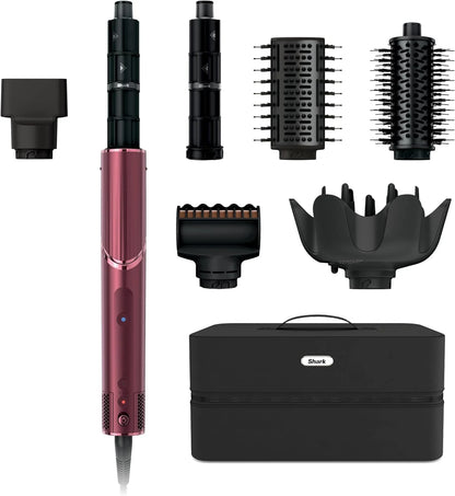 Shark FlexStyle, Air Multi-Styler & Drying System, Black Cherry, HD457CR