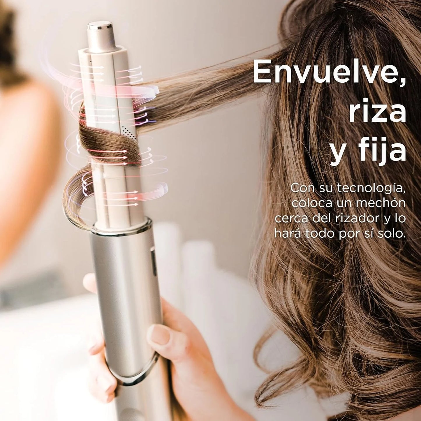 Shark HD435 FlexStyle Air Styling & Drying System,Powerful Hair Blow Dryer & Multi-Styler with Auto-Wrap Curlers,Curl-Defining Diffuser,Oval Brush,&-Concentrator Attachment,Stone,(Pack of 2)
