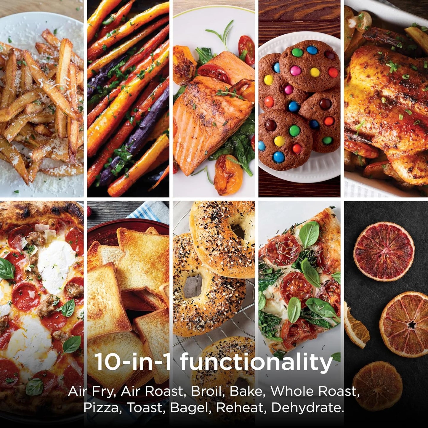 Ninja Foodi XL Pro Air Fry Oven, 10-in-1, Stainless Steel, DT201