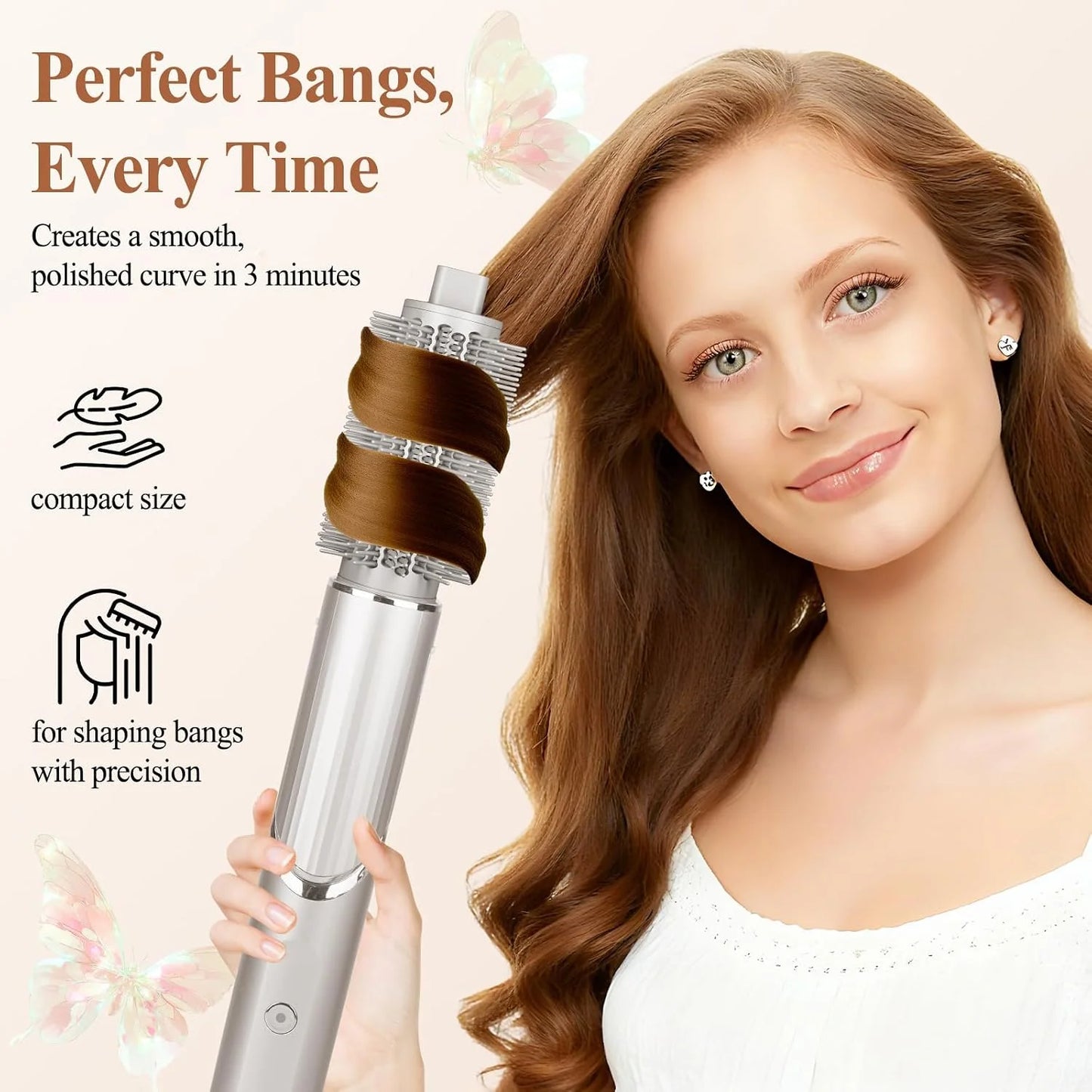 Round Volumizing Brush for Shark FlexStyle Attachment