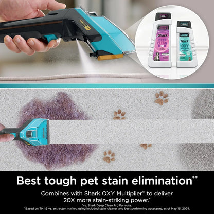 Shark Deep Clean Pet Carpet Cleaner Formula, Pet Stains/Messes/Odor EXCP48