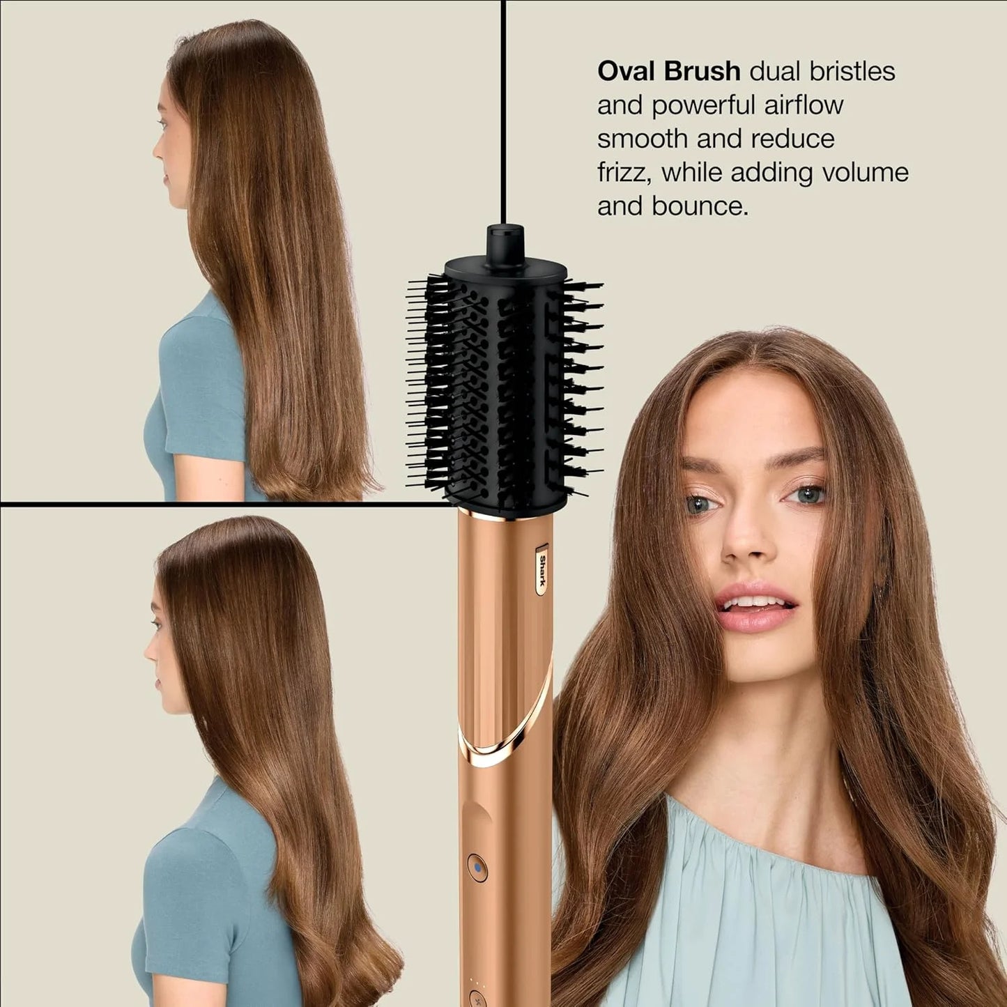 Shark FlexStyle, Air Multi-Styler & Drying System, Coanda, Copper, HD433CP