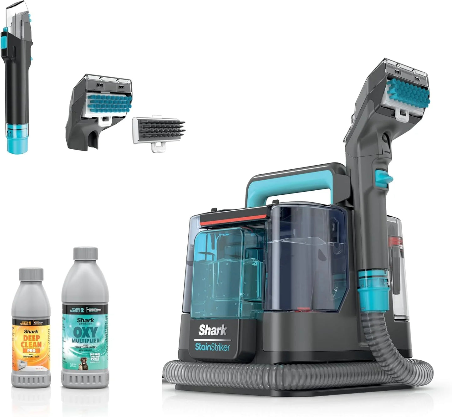 Shark StainStriker Portable Spot & Stain Cleaner, 2 Tools, PX221BRN