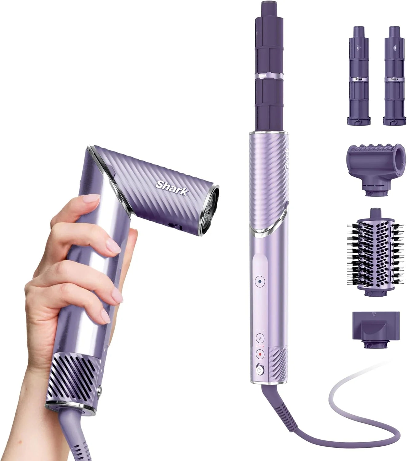 Shark FlexStyle IonCurl Ion Air Drying, Curling and Styling System, HD840PU
