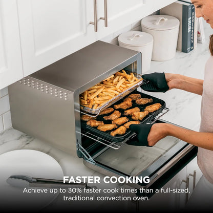 Ninja Foodi XL Pro Air Fry Oven, 10-in-1, Stainless Steel, DT201