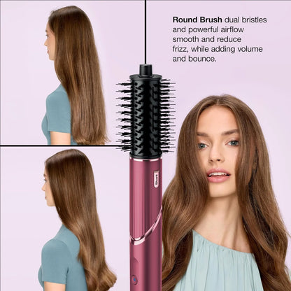 Shark FlexStyle, Air Multi-Styler & Drying System, Black Cherry, HD457CR