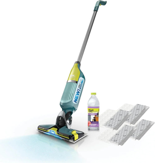 Shark VACMOP Reveal Cordless Vacuum & Spray Mop, Green, VM401
