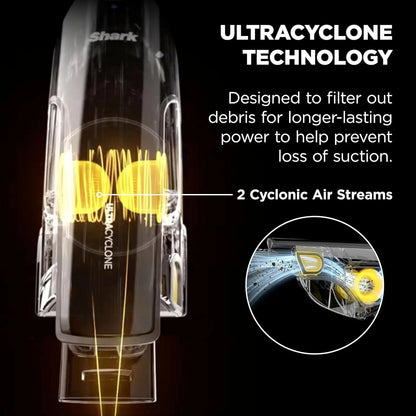 Shark UltraCyclone Pet Pro Plus Cordless Handheld Vacuum, Brown, CH951BR1