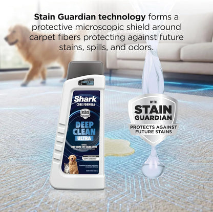 Shark Deep Clean Ultra Carpet Cleaner Formula with StainGuardian, EXCMU48