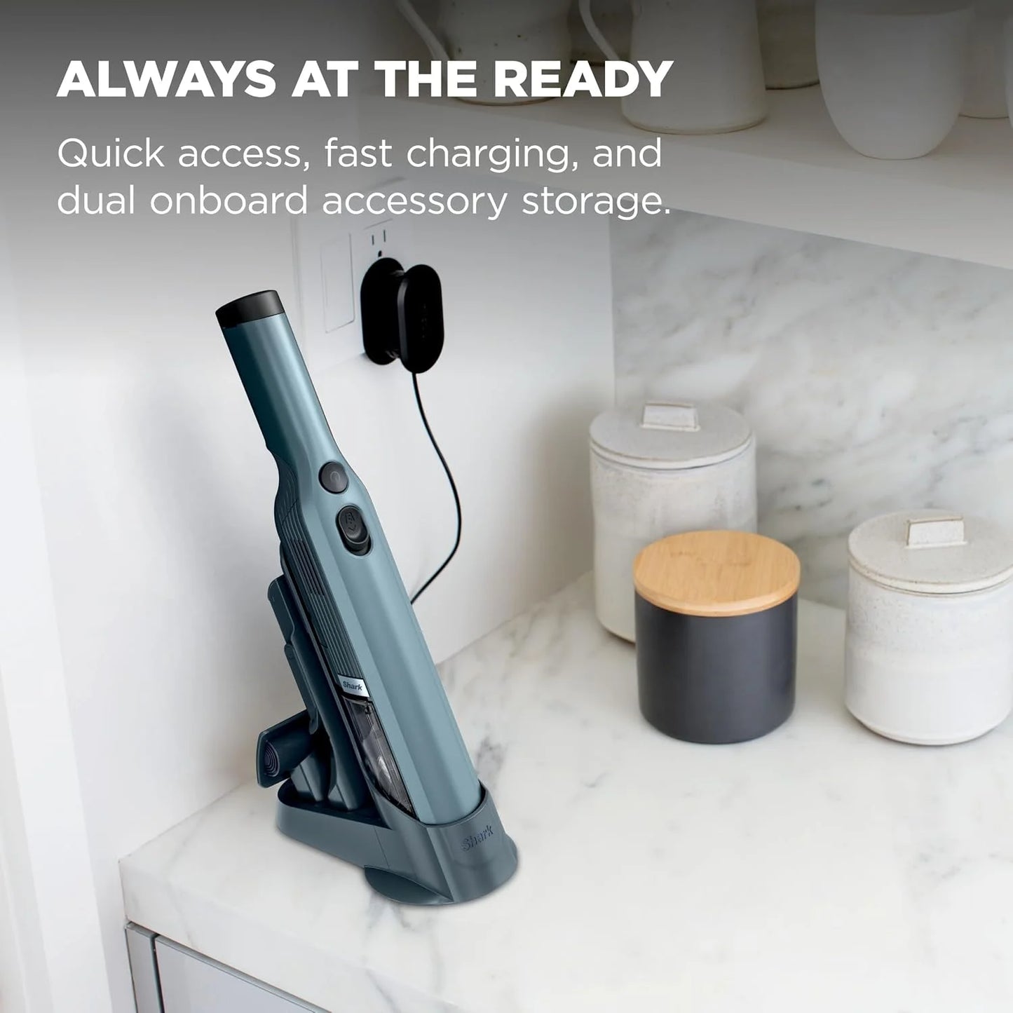 Shark WANDVAC Cordless Handheld Vacuum, Luxe Collection, WV201LBL