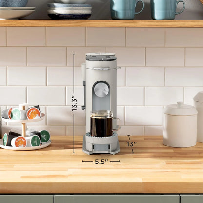 Ninja Pod and Grounds Coffee Maker, K-Cup Compatible, Stone, PB051ST