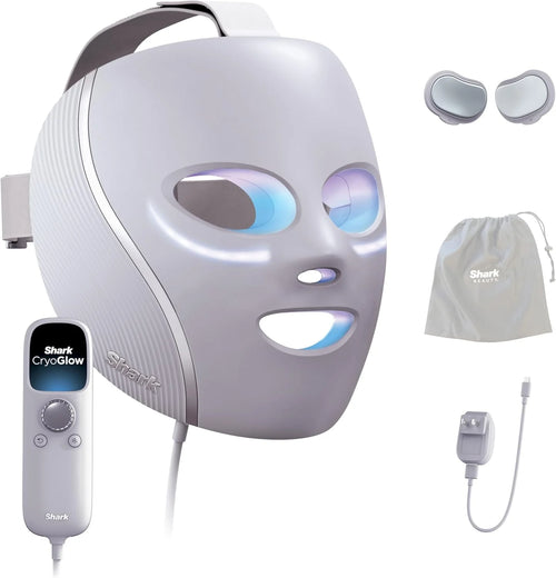 Shark CryoGlow LED Face Mask in Lilac Frost, FW312PL