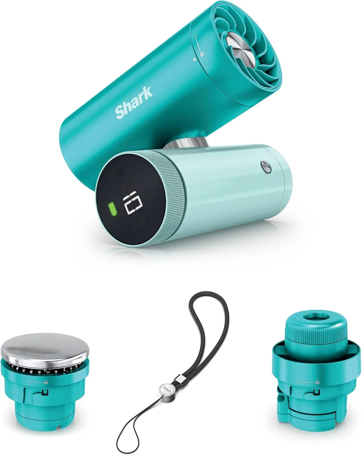 Shark ChillPill 3-in-1 Fan, Mist and Cooling Plate, Glacier, FA022BL