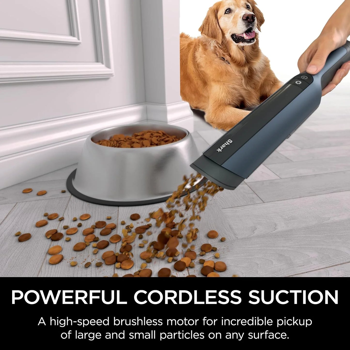 Shark WANDVAC Cordless Hand Vacuum, Dark Blue, WV410BL