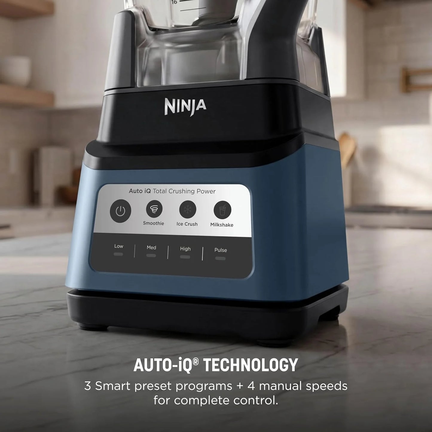 Ninja Professional Plus Blender, Auto-iQ, 1400W, 72oz Pitcher, BN701BLBRN
