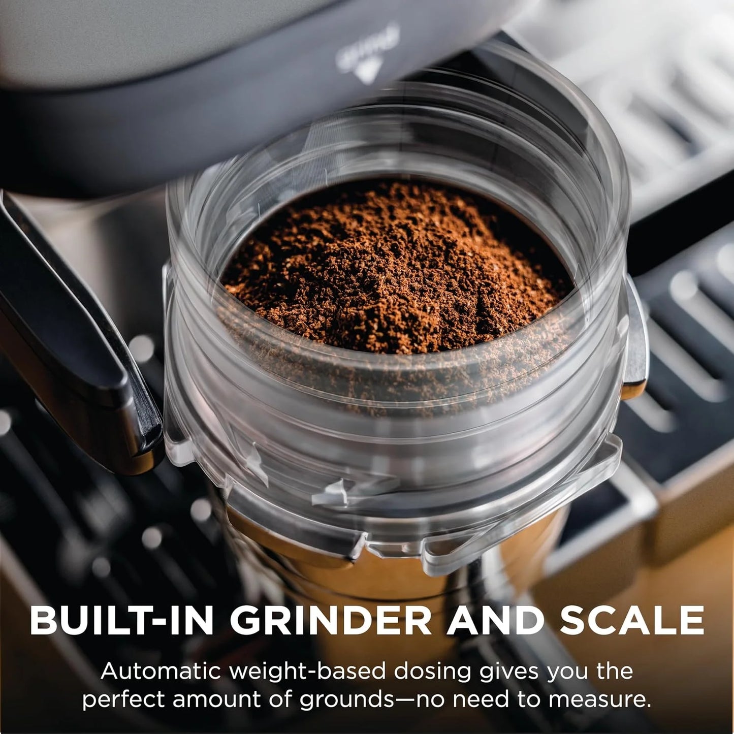 Ninja Luxe Café Premier Espresso & Rapid Cold Brew, Gunmetal, ES601GM