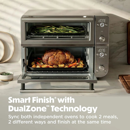Ninja Double Oven Pro Smart XL, 12-in-1, Silver, DCT821