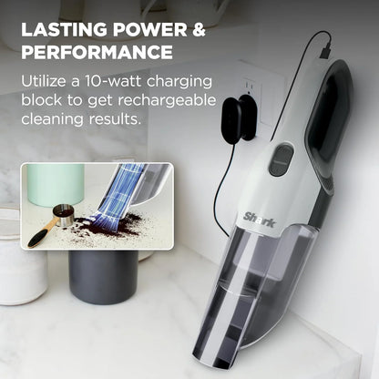 Shark Cyclone PET Handheld Vacuum, Pearl White, AA701