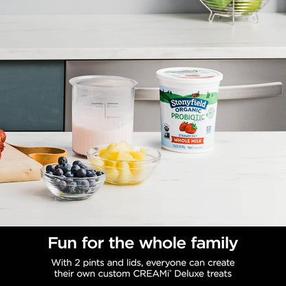 Ninja® CREAMi® XL Tubs 2 Pack with Storage Lids, XSKPNTLD2