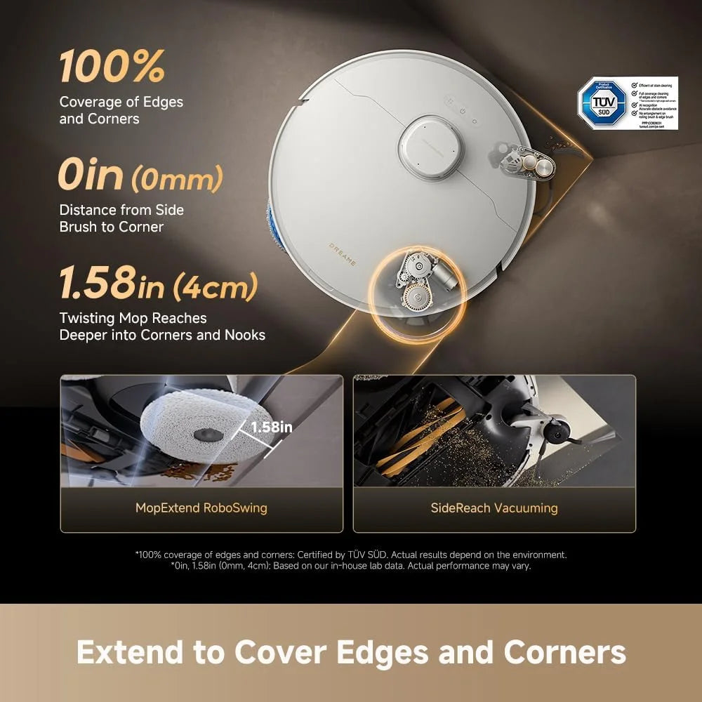 dreame Matrix10 Pro Robot Vacuum and Mop with AI RGB Avoidance