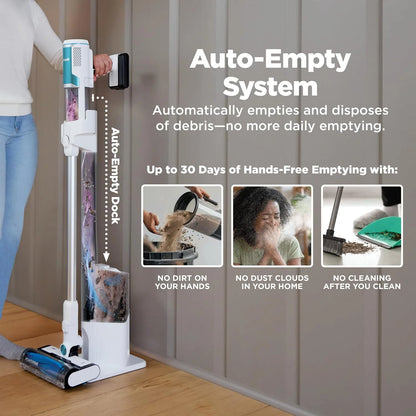 Shark Clean & Empty Cordless Stick Vacuum & Auto-Empty System, BU3521