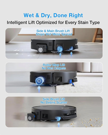 ECOVACS DEEBOT T80S Omni Robot Vacuum and Mop, 24800Pa Suction, 2026 New