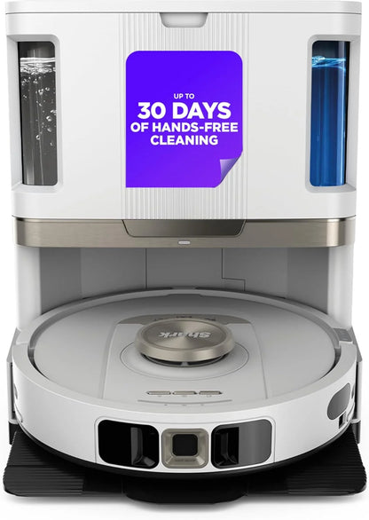 Shark Stratos 2-in-1 Robot Vacuum & Mop, White,AV2700ZE