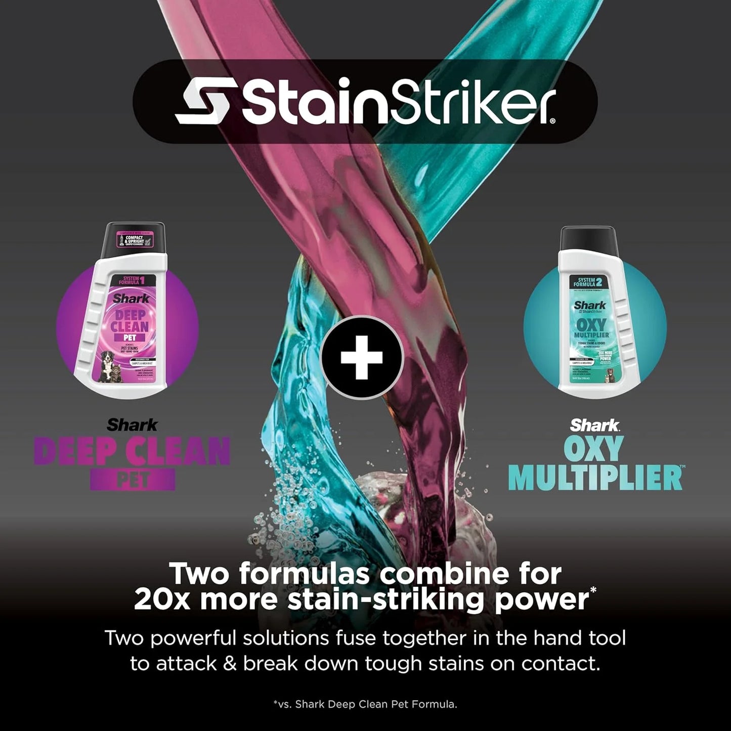Shark StainStriker HairPro Portable Stain Cleaner,4 Tools, Self-Clean PX251