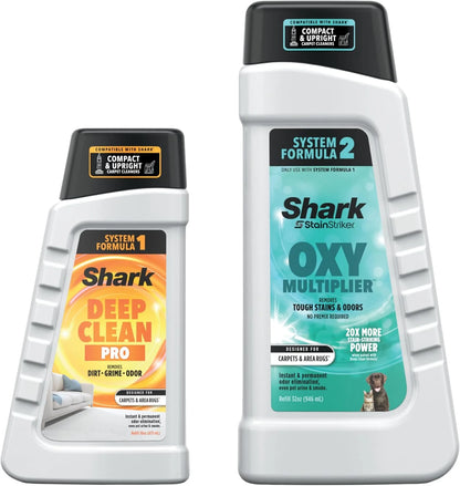 Shark Deep Clean Pro & OXY Formula Bundle for Tough Stains/Odor PXCMBUNDLE