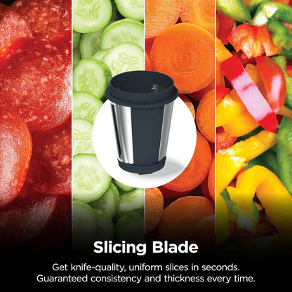 Ninja NeverClog 3-in-1 Juicer, Slicer & Shredder, 32oz Vessel, JC152