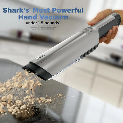 Shark WANDVAC Power PET Cordless Hand Vac, White, WV410WH
