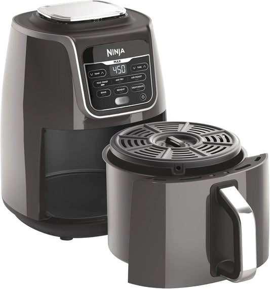 Ninja Air Fryer Max XL, 5.5 Qt, 7-in-1, Grey, AF161