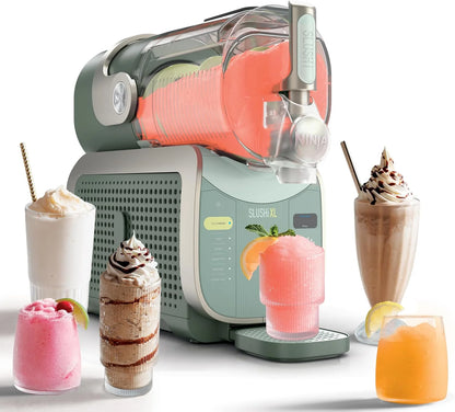 Ninja SLUSHi XL Smart Frozen Drink Maker, 10+ Servings, Green, FS601GN