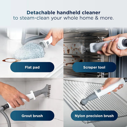 Shark Lift-Away Steam Mop with Detachable Handheld Steam, Blue, S3972BRN