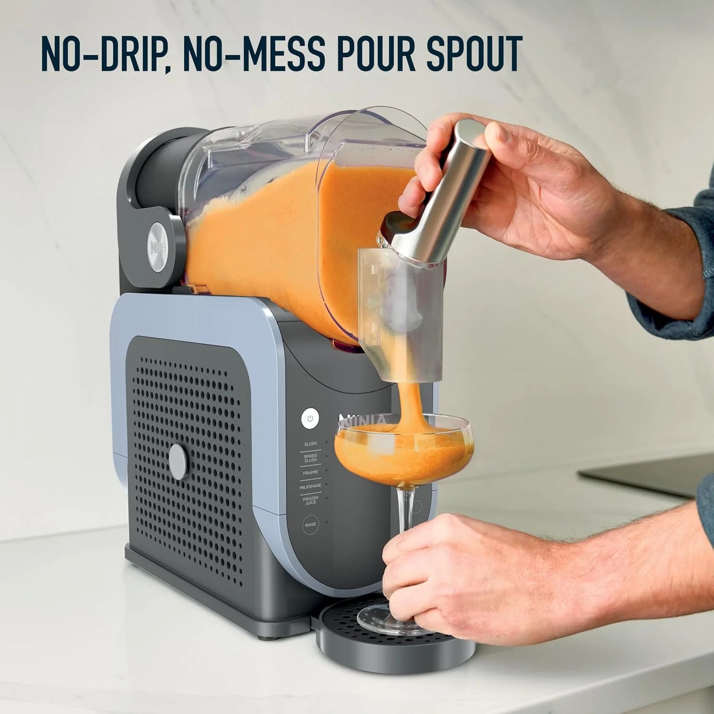 Ninja SLUSHi Professional Drink Maker, 7+ Servings, Black, FS301