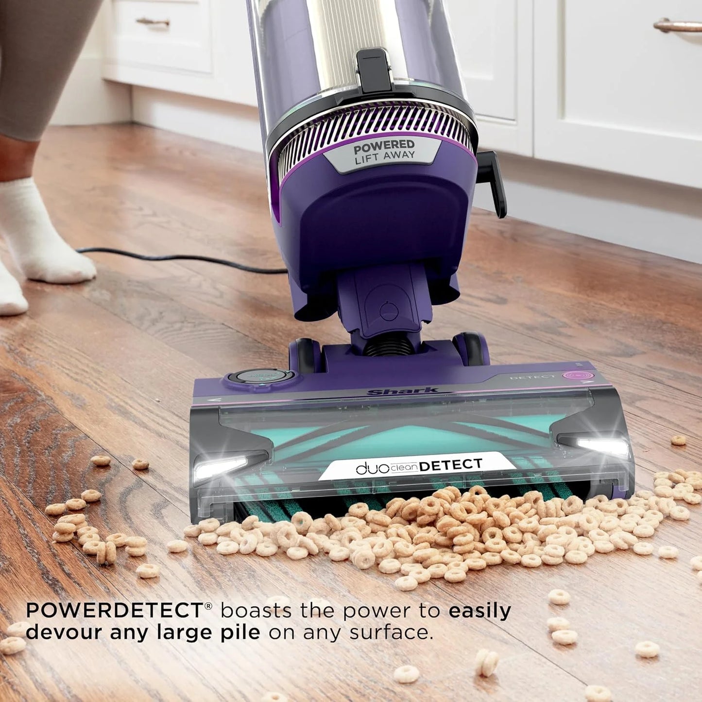 Shark PowerDetect Upright Vacuum, HEPA, Powered Lift-Away, AZ4002