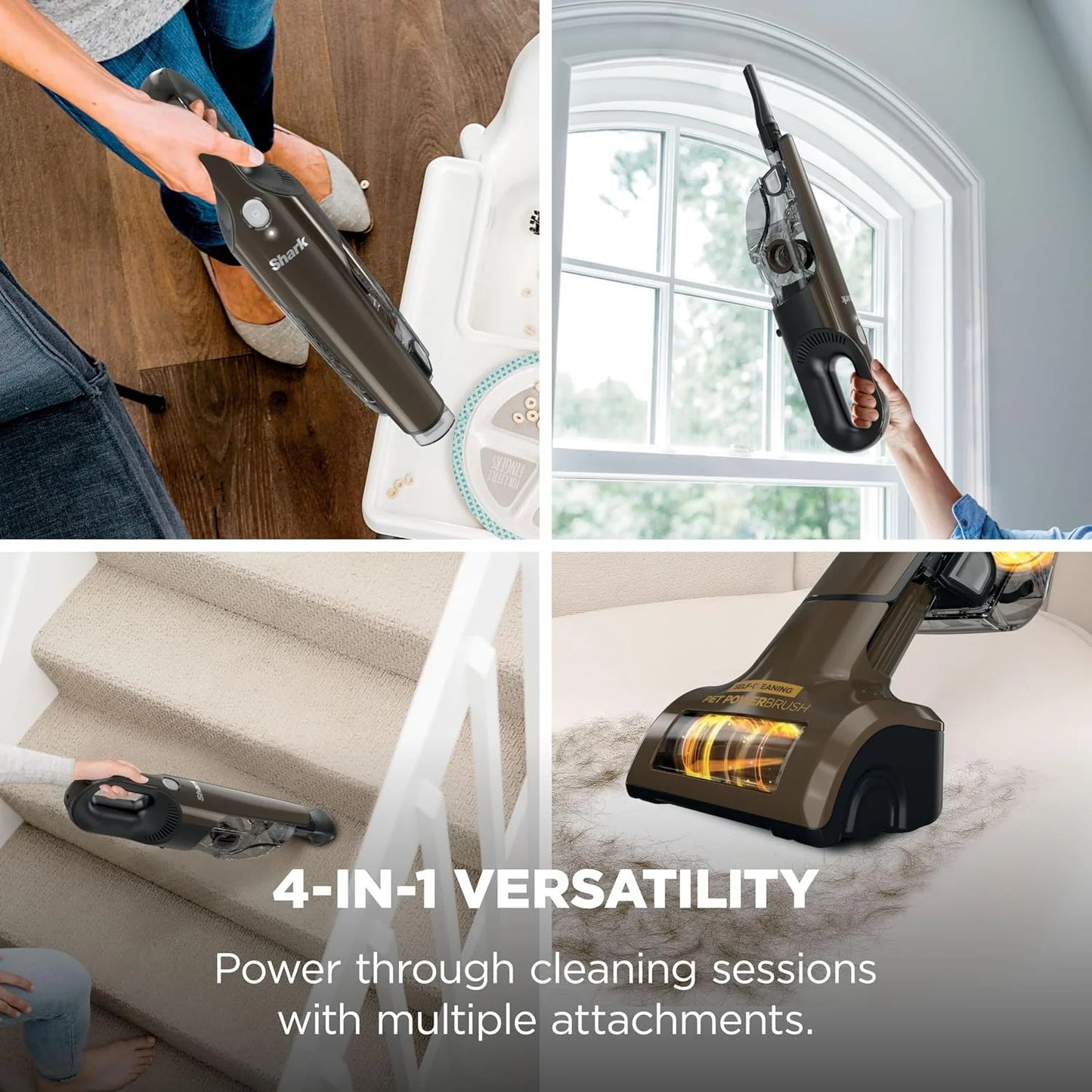 Shark UltraCyclone Pet Pro Plus Cordless Handheld Vacuum, Brown, CH951BR1